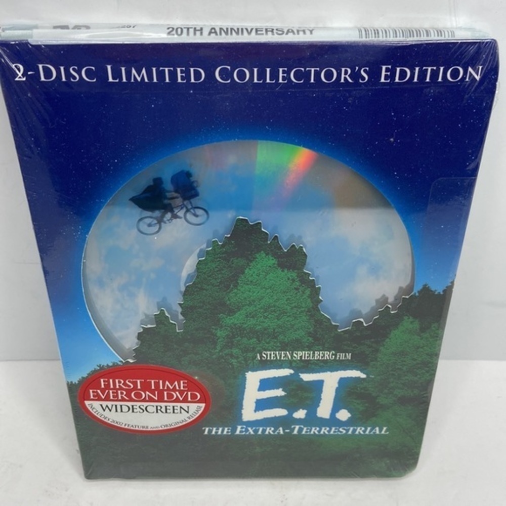 Universal Studio E.T. Extraterrestrial 20th Anniversary 2-Disc Set NWT